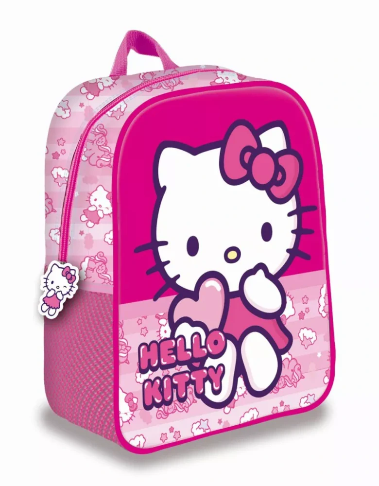 Ruksak 3D HELLO KITTY pink 30cm