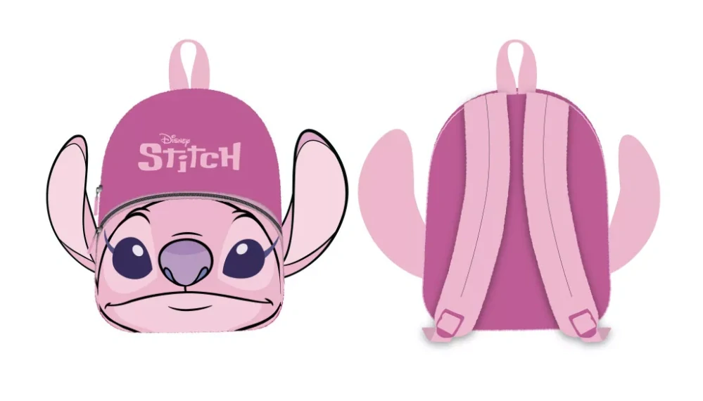 3D plyšový ruksak LILO A STITCH Angel 30cm