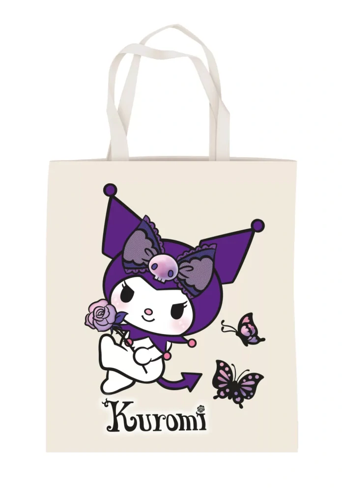 Nákupná taška KUROMI motýle