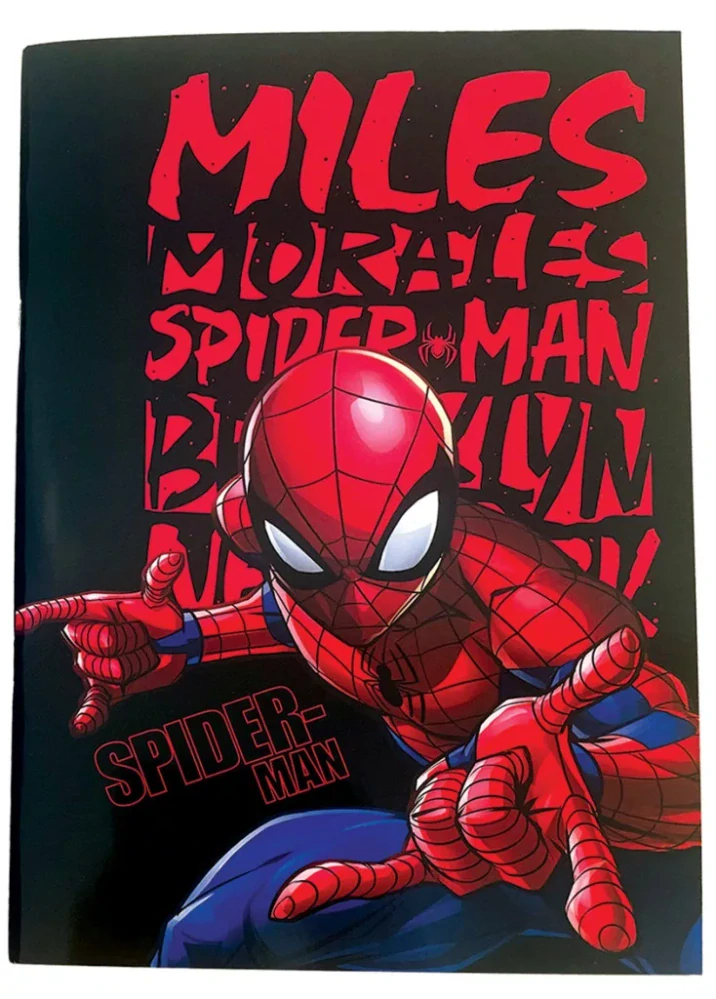 Linajkový zošit B5 SPIDERMAN miles