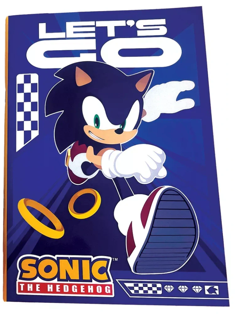 Linajkový zošit B5 SONIC go