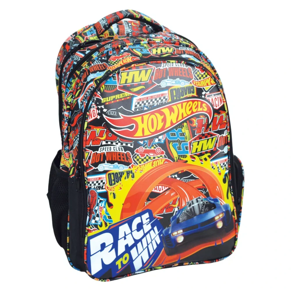Školská taška HOT WHEELS race 46cm
