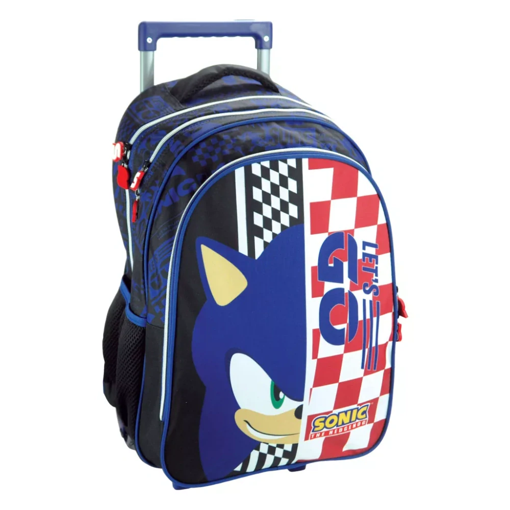 Školská taška na ťahanie SONIC champion 46cm