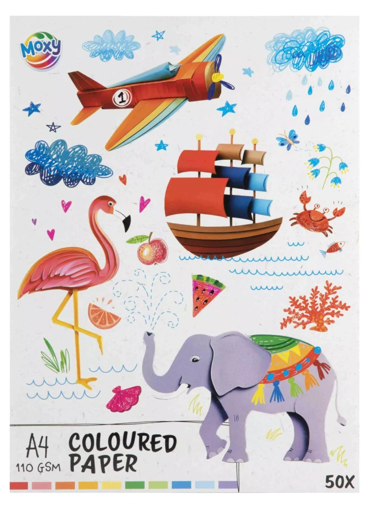 Farebný papier A4 50ks