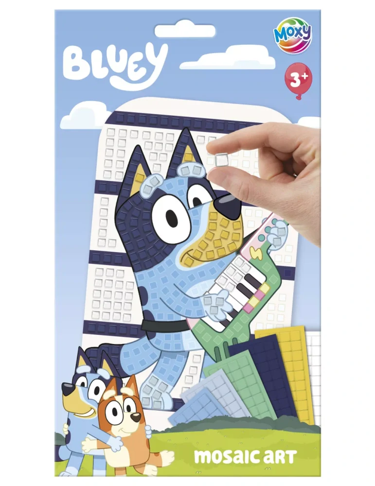 Penová mozaika BLUEY gitara