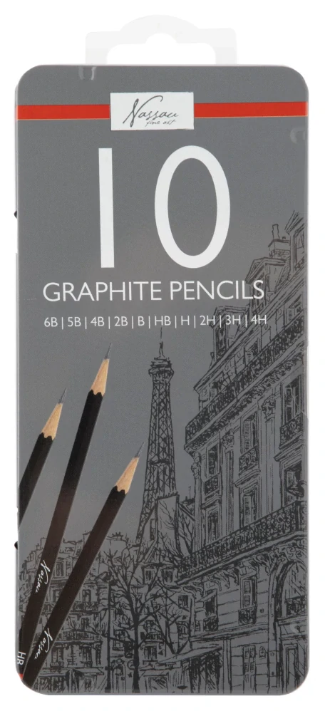 Súprava grafitových ceruziek 10ks