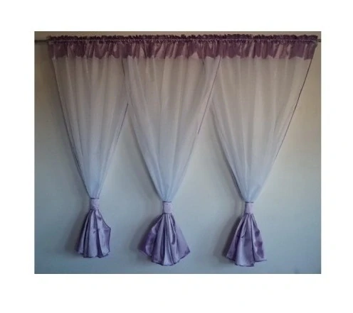 Hotová záclona 160x400 NINA fialková