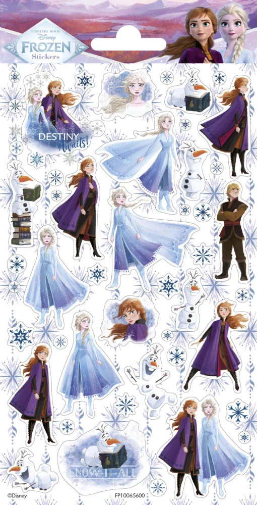 Trblietavé nálepky FROZEN