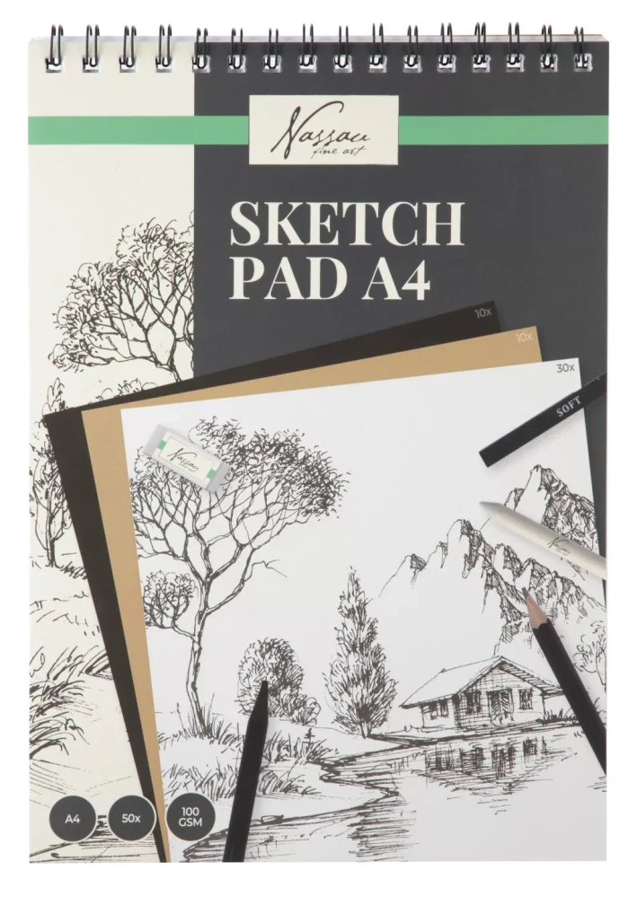 Špirálový skicár A4