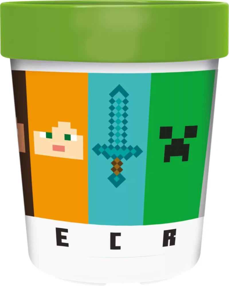 Protišmykový plastový pohár MINECRAFT