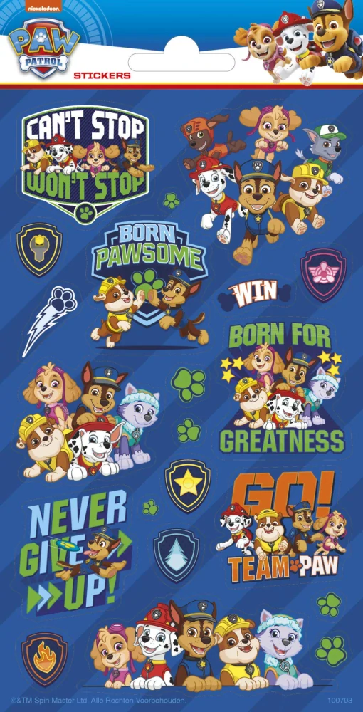 Nálepky PAW PATROL