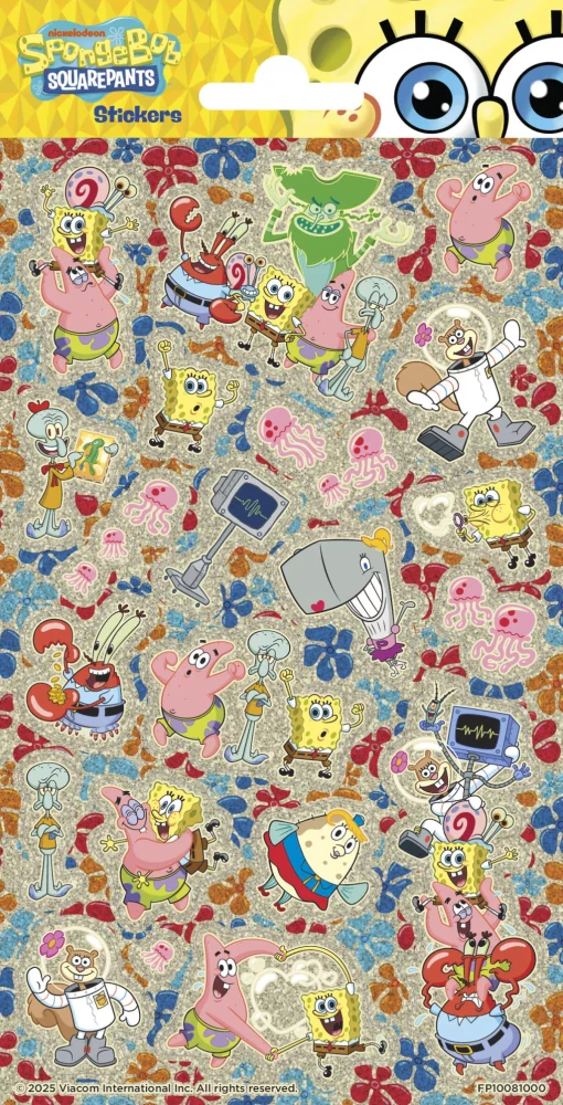 Nálepky SPONGEBOB
