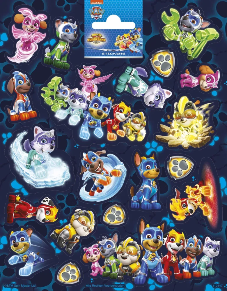 Nálepky PAW PATROL