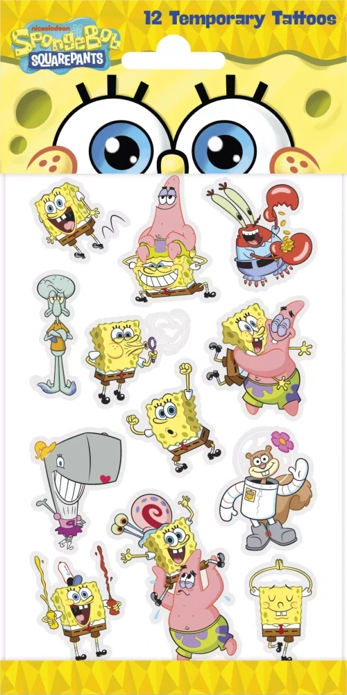 Tetovačky SPONGEBOB