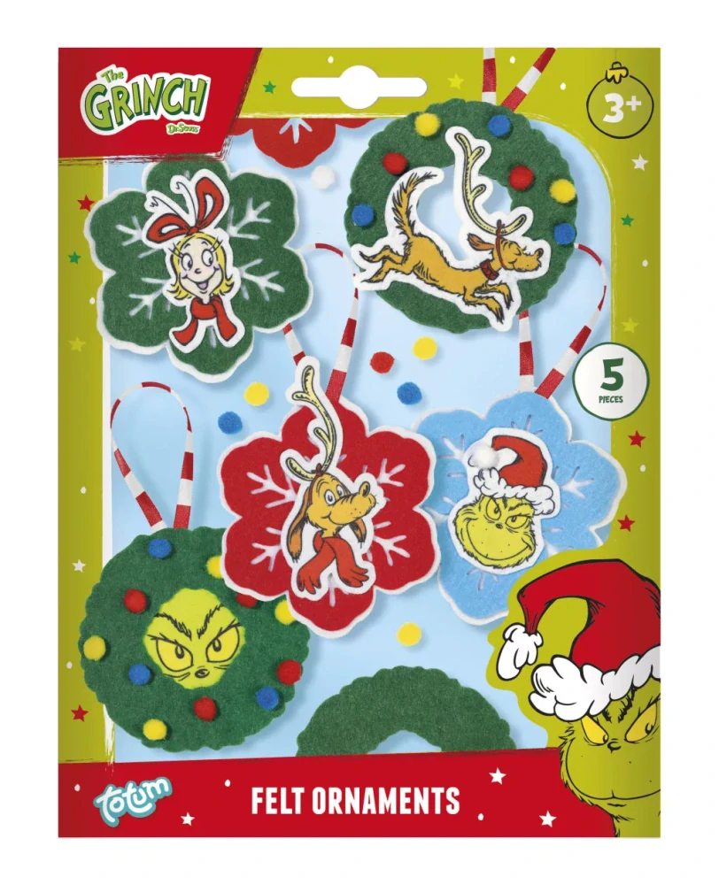 Výroba vianočných ozdôb GRINCH