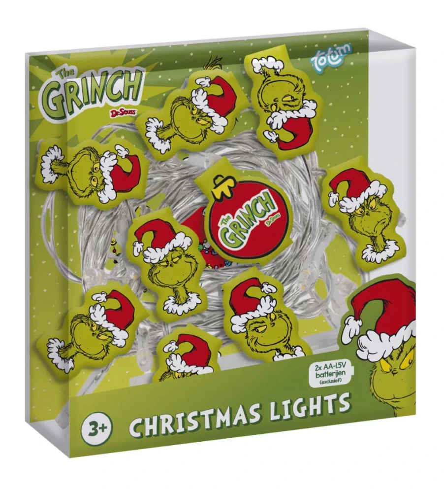 Vianočná svetelná reťaz GRINCH