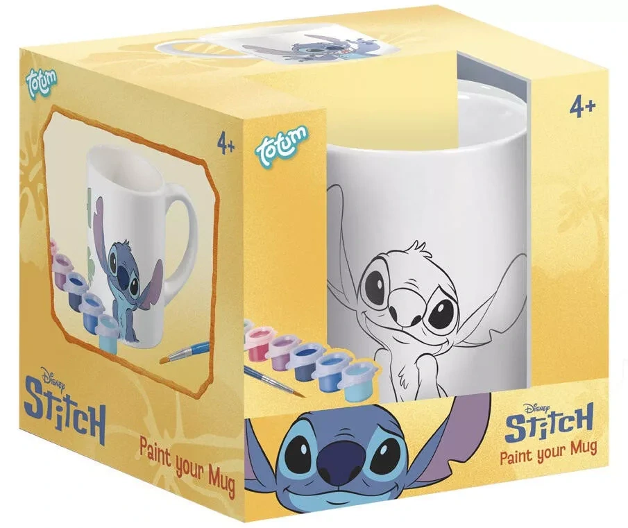 Porcelánový hrnček na maľovanie LILO a STITCH