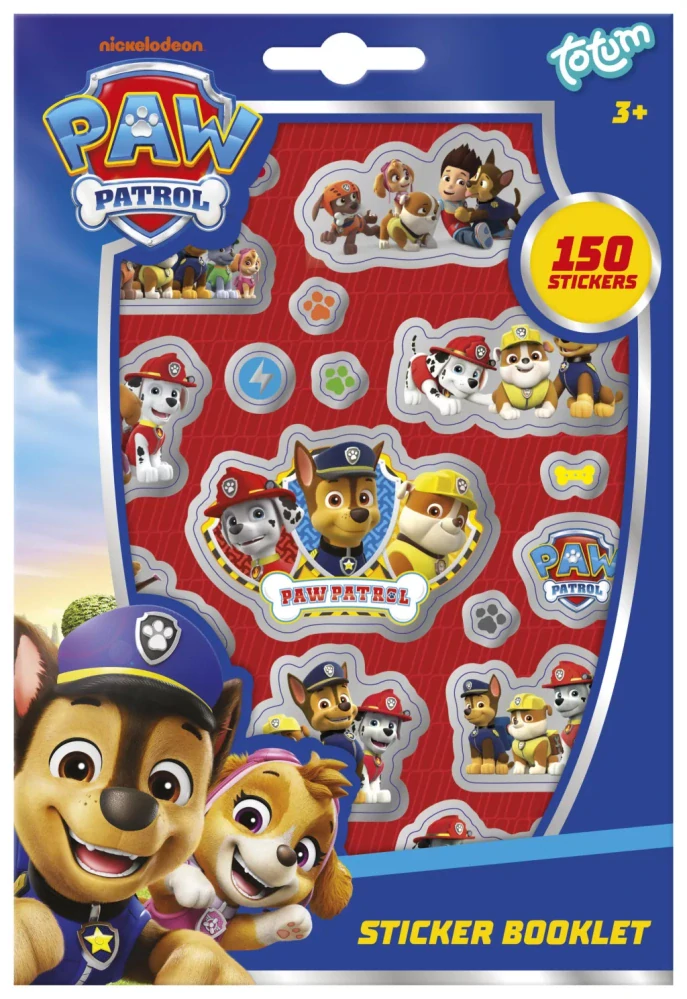 Sada nálepiek PAW PATROL - 4 listy