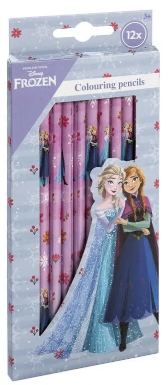 Pastelky 12ks FROZEN
