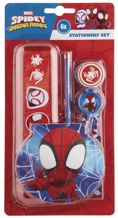 Písacie potreby (6ks) SPIDERMAN