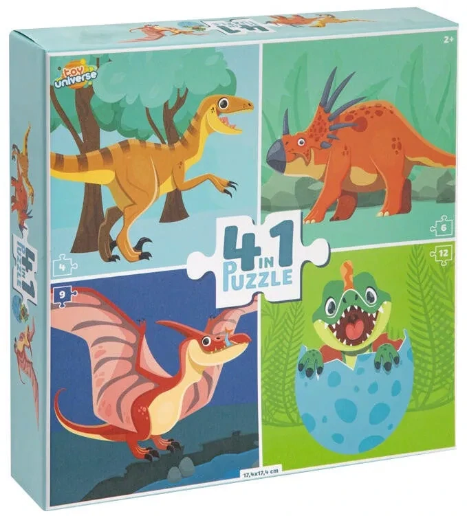 Puzzle 4v1 DINOSAURUS