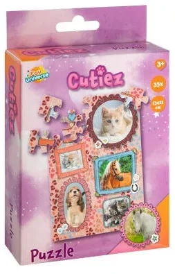 Mini puzzle PES + MAČKA (35 dielikov)