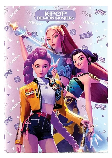 Linajkový zošit A4 LOVCI DÉMONOV trio