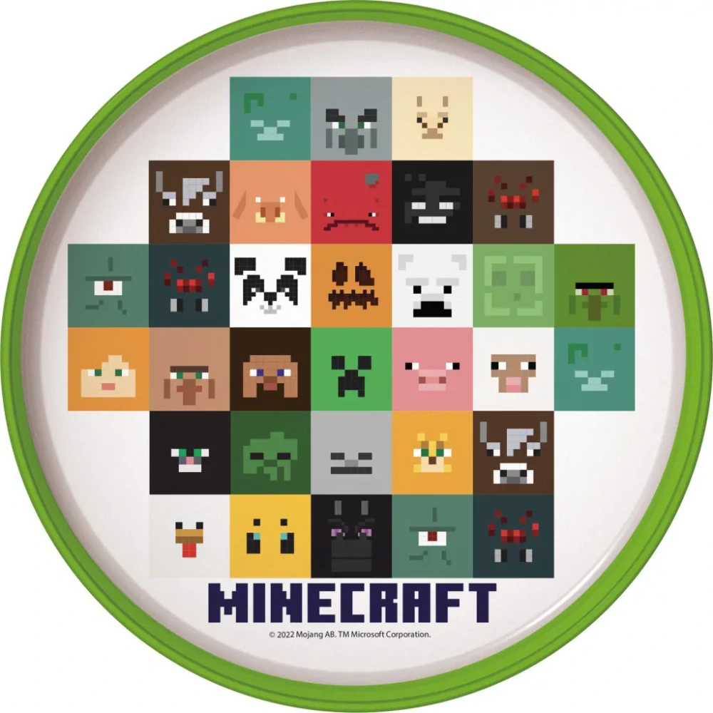 Plytký tanier MINECRAFT kocky