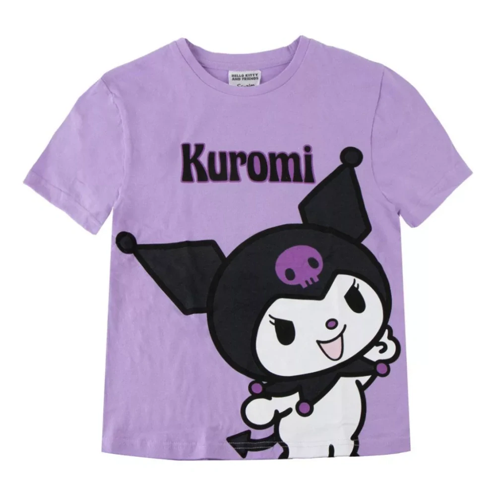 Tričko s krátkym rukávom KUROMI purple - 8r.