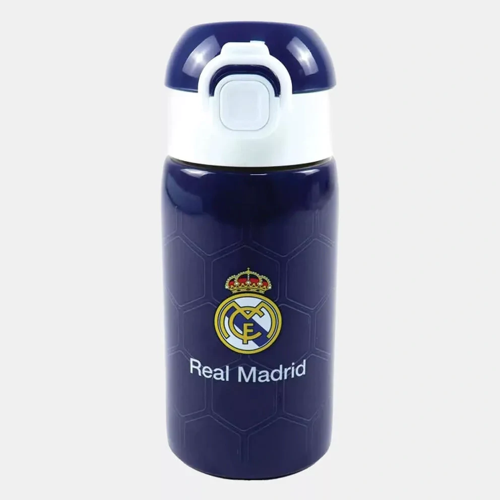 Hliníková fľaša REAL MADRID modrá (500ml)