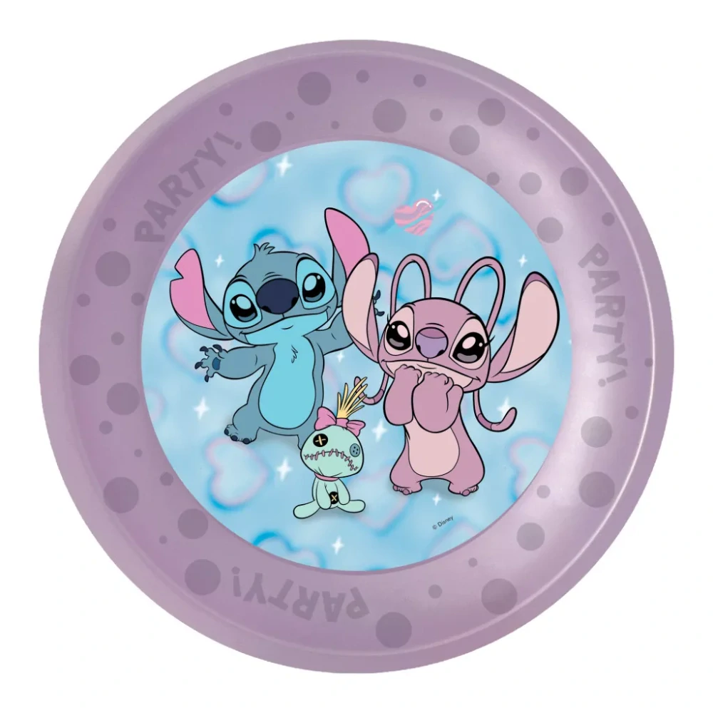 Plytký tanier 4ks LILO A STITCH