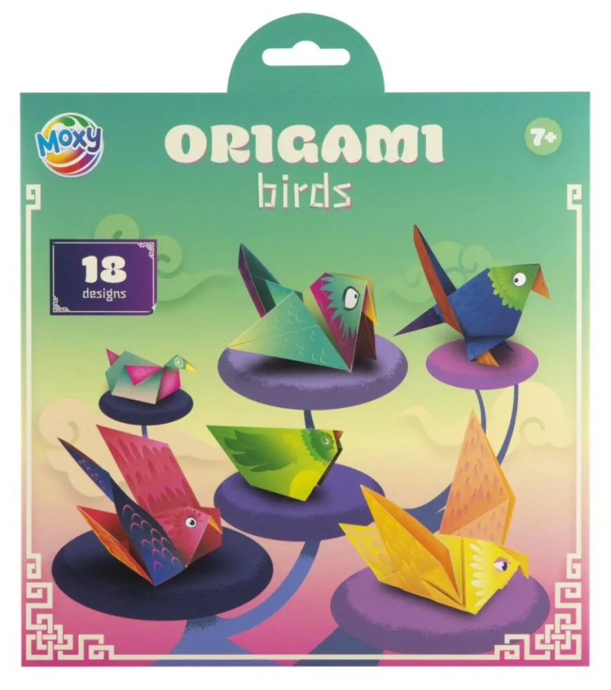 Papierové origami VTÁKY