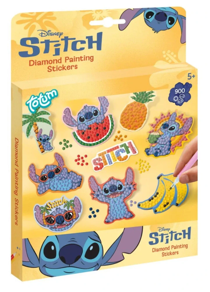 Diamantové nálepky LILO A STITCH