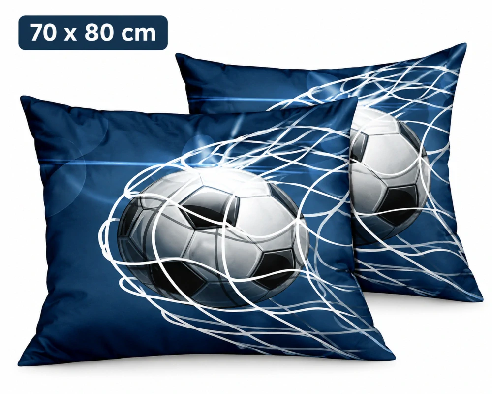 Obliečka na vankúš 70x80 FUTBALKA sieť