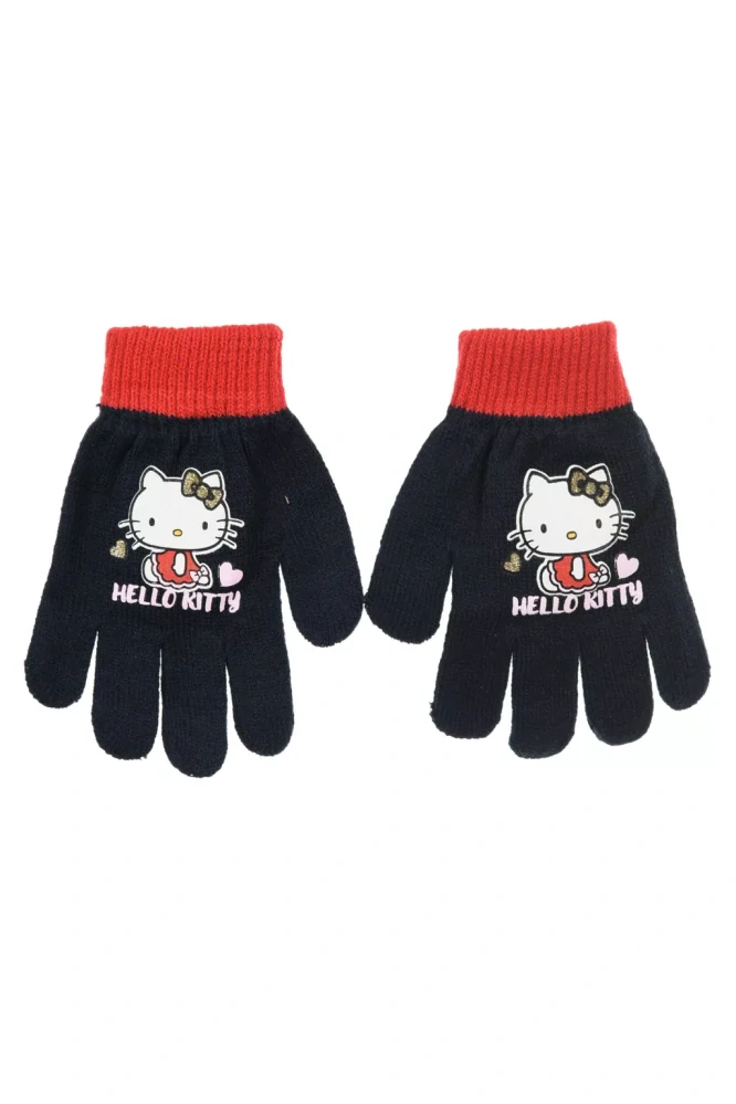 Rukavice HELLO KITTY golden