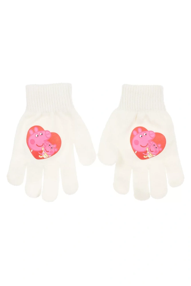 Rukavice PEPPA PIG white