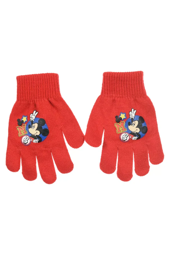 Rukavice MICKEY red