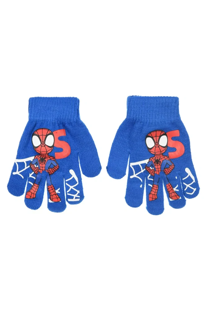 Rukavice SPIDERMAN sieť blue