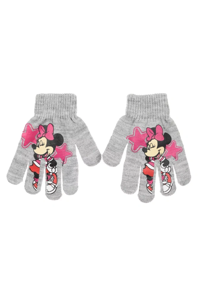 Rukavice MINNIE happy grey