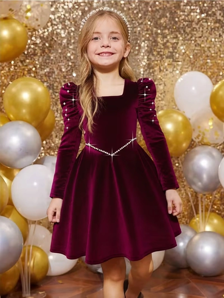 Dievčenské spoločenské šaty model EVA 4-6r.