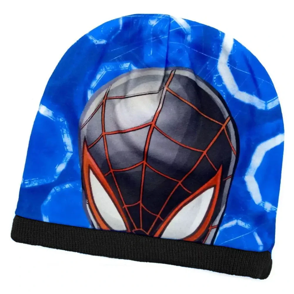 Čiapka SPIDERMAN čierna - veľ.54
