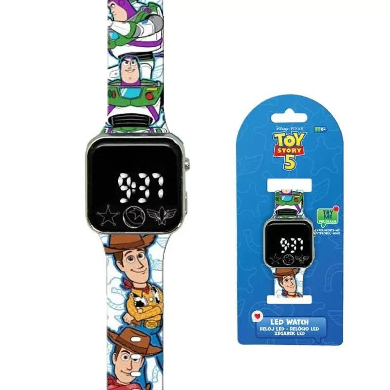 Digitálne LED hodinky TOY STORY
