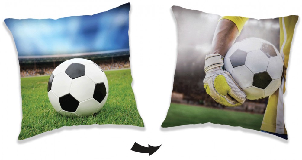 Vankúšik 40x40 FUTBALOVÁ LOPTA