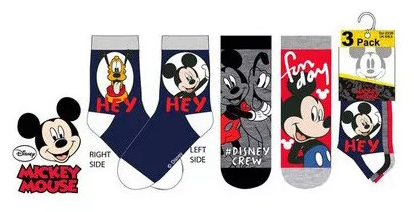 Ponožky 3ks MICKEY - 27/30