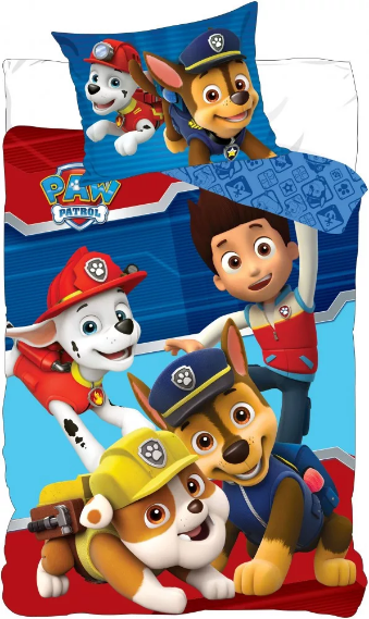 Obliečky 100x135 PAW PATROL úsmev