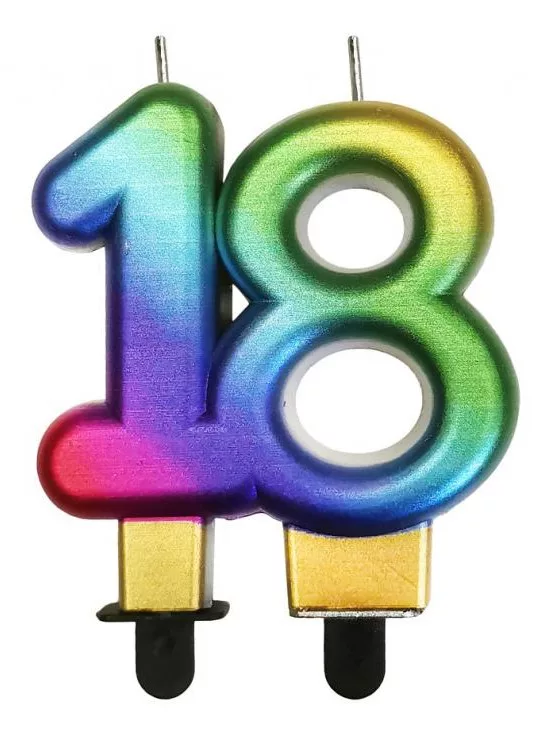 Sviečka č.18 dúha