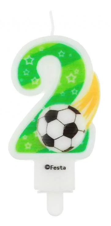 Sviečka č.2 futbal