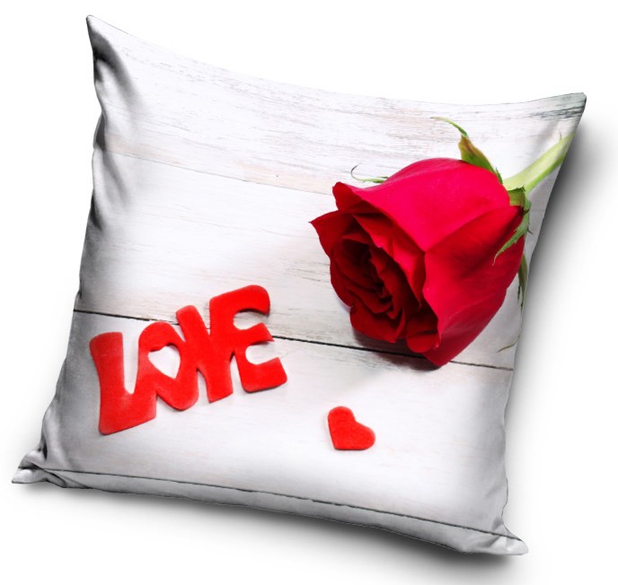Obliečka na vankúšik 40x40 LOVE
