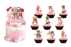 Tortový zápich ROBLOX girl (25ks)