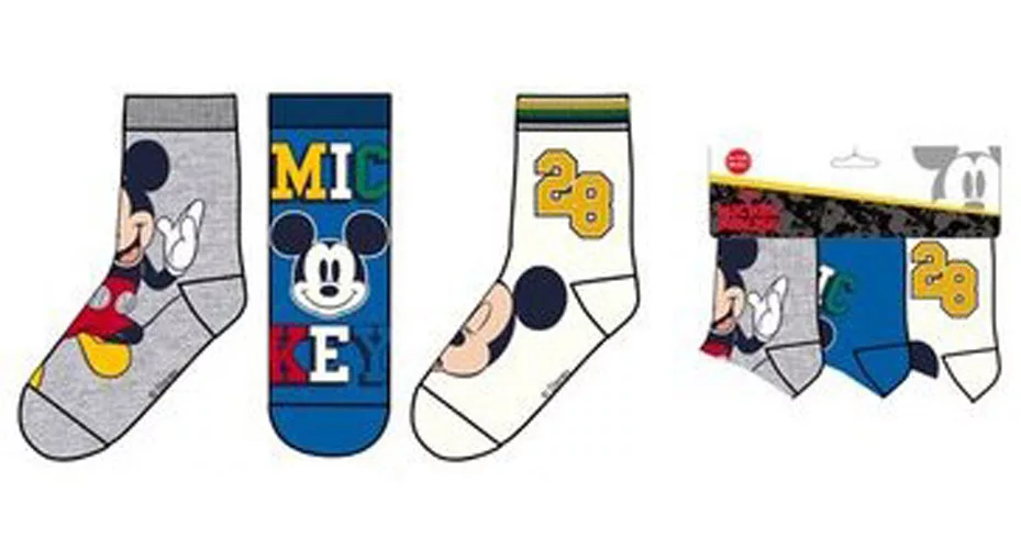Ponožky 3ks MICKEY - 31/34